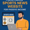 You will get an automated sports news website for passive income
